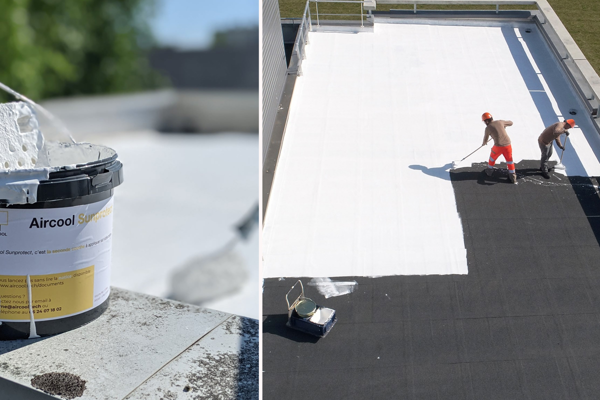 Peinture Anti-Chaleur pour Toiture
